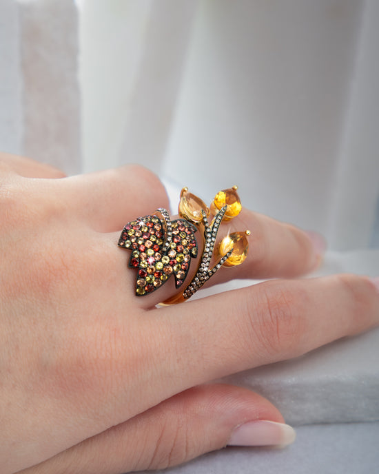Autumn Leaves Ring