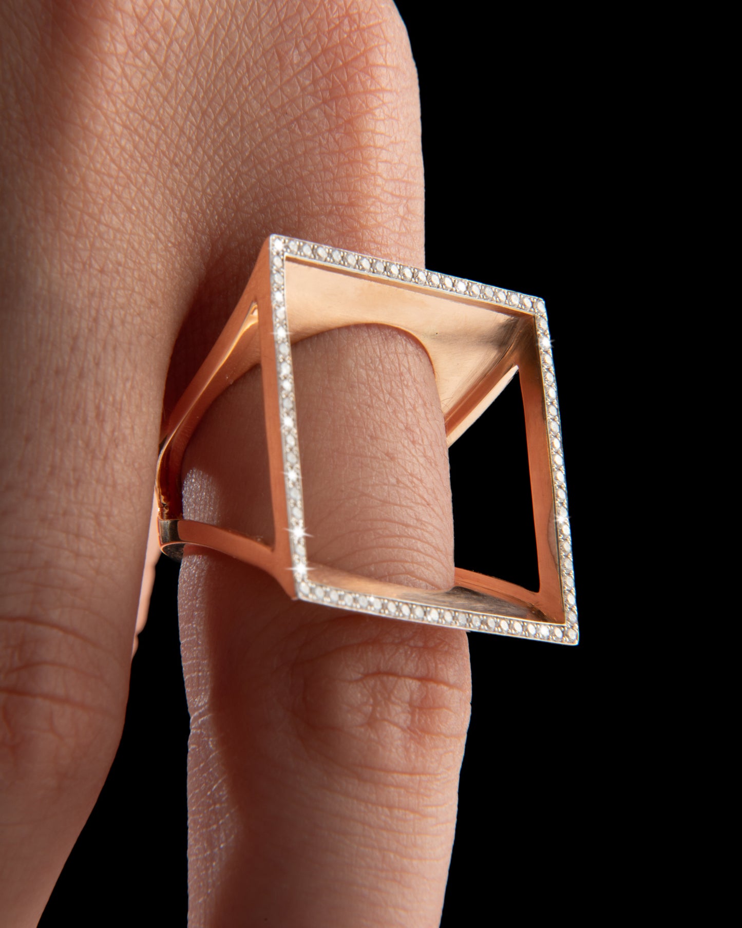 Square Double Ring