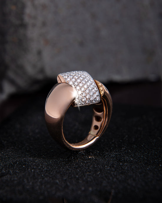 Mother of Pearl Flip Ring