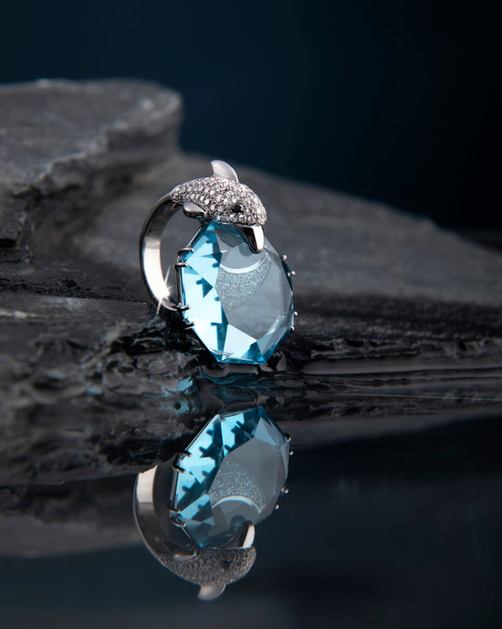 Dolphin promise shop ring